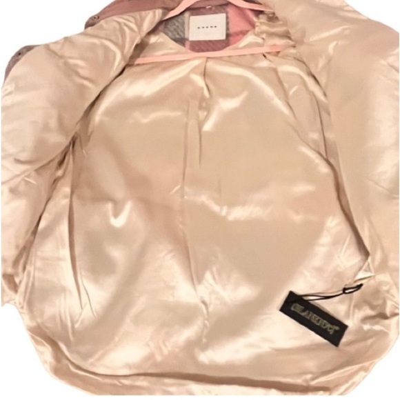 NWT Blank NYC Cabin Fever Pink Plaid Shacket Size Medium - Picture 6 of 8